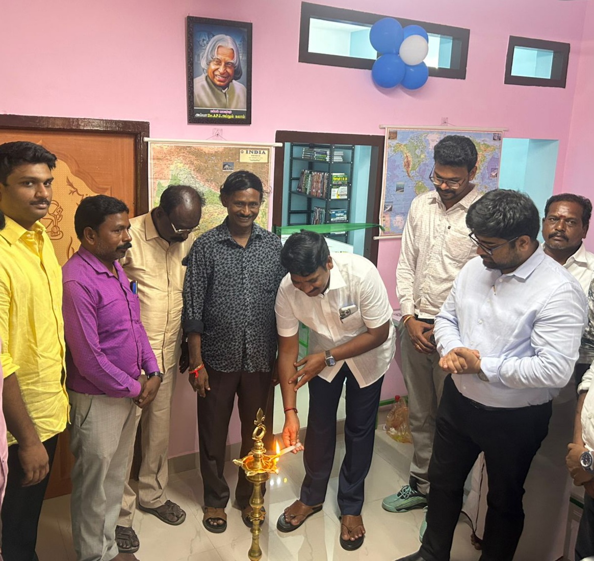 செஞ்சியில் APJ அப்துல் கலாம் வல்லரசு இந்தியா இயக்கம் நடத்தும் இலவச ஐ.ஏ.எஸ் அகாடமி தொடக்கம்