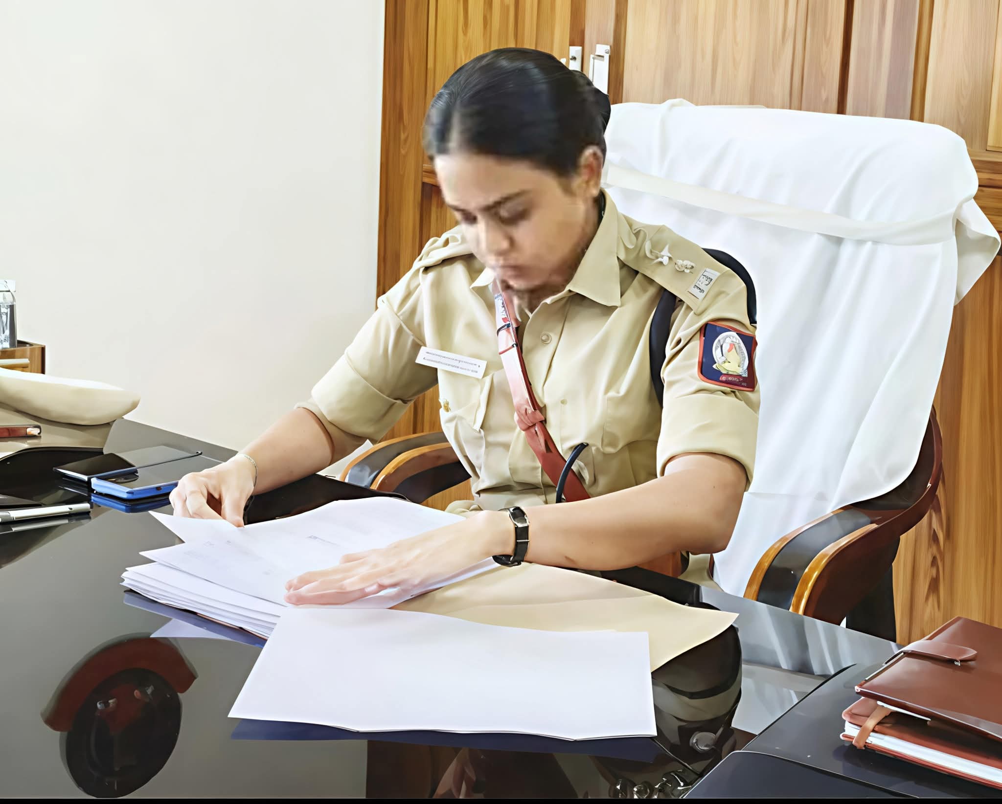 குளச்சல் உதவி காவல் கண்காணிப்பாளராக (ASP) , ரேகா ஆர்.நல்லெட் பதவியேற்றார்*