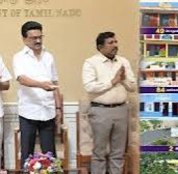 ஊராட்சித் துறை சார்பில் ரூ.104 கோடியில் மதுரை, திருநெல்வேலி உள்பட பல்வேறு மாவட்டங்களில் புதிய கட்டிடங்கள்: ஸ்டாலின் திறந்து வைத்தார்