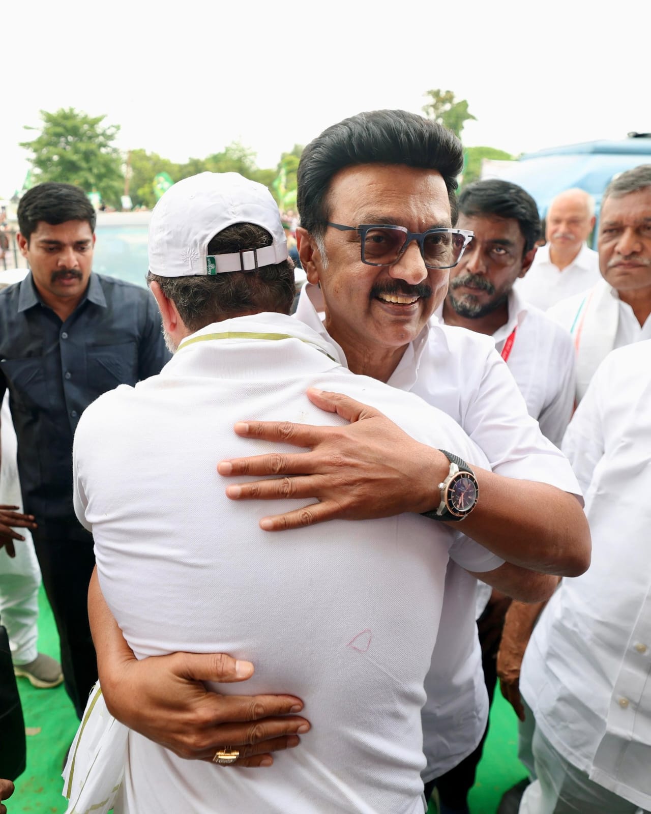 பீகாரில் ராகுல் காந்தி நடத்தும் வாக்காளர் அதிகார யாத்திரையில் தமிழக முதல்வர் ஸ்டாலின்