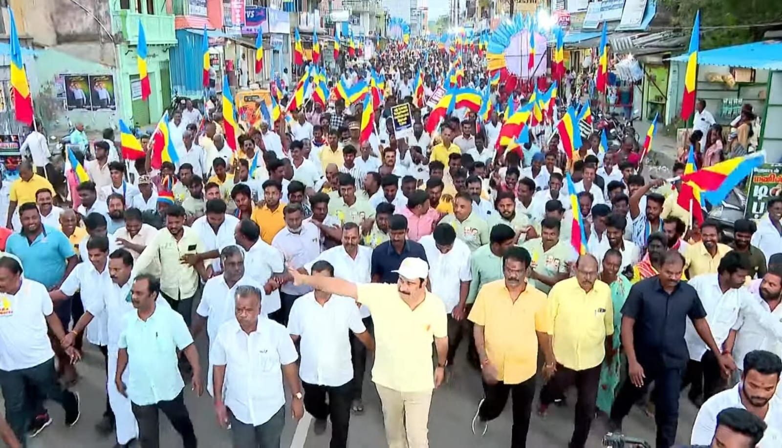 ‘உரிமை மீட்க; தலைமுறை காக்க’ நடைபயணம்