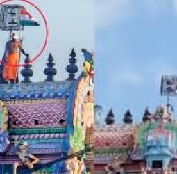 விராலிமலை முருகன் கோயில் கோபுரத்தில் ஏறி போராட்டத்தில் ஈடுபட்டவர் தவறி விழுந்து உயிரிழப்பு