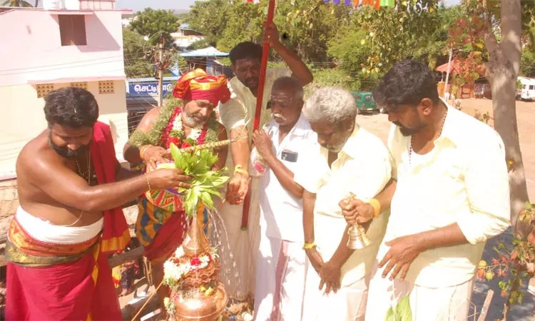 1000 ஆண்டுகள் பழமையான விநாயகர், விஷ்ணு துர்க்கை திருக்கோவில் கும்பாபிஷேகம்