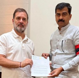 ராகுல்காந்தி துரை வைகோ சந்திப்பு