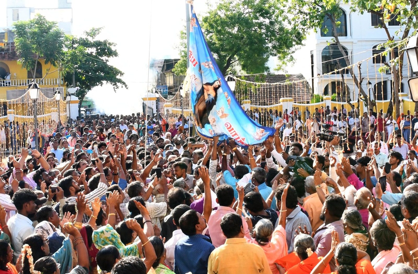 புதுச்சேரி நெல்லித்தோப்பு புனித விண்ணேற்பு அன்னை ஆலய 174-வது ஆண்டு திருவிழா
