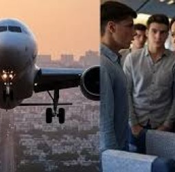 சென்னை விமானத்தில்  பெண் தொழில் அதிபரிடம்  ரகளை: 3 வாலிபர்கள்