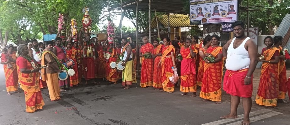 ஜம்மண அள்ளியில் ஓம்சக்தி அம்மனுக்கு கூழ் ஊற்றும் விழா