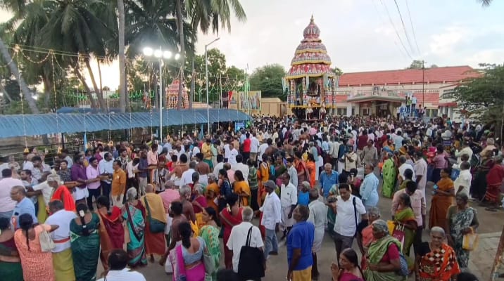 பிள்ளையார்பட்டி ஶ்ரீ கற்பக விநாயகர் திருக்கோவிலில், சதுர்த்தி விழா தேரோட்டம்