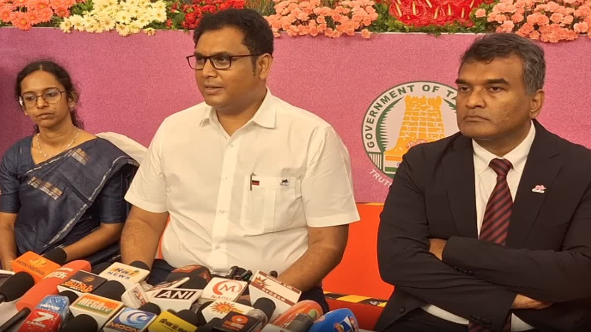 தொழில் வளர்ச்சியில் தமிழ்நாடு  உலகத் தரத்துக்கு உயர்ந்துள்ளது  * அமைச்சர் டி.ஆர்.பி.ராஜா பெருமிதம்