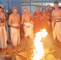 ஸ்ரீயோக நரசிம்மருக்கு ஸ்வாதி விழா யாகசாலை பூஜைகள்