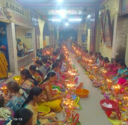 ஆவணி இரண்டாவது ஞாயிற்றுக்கிழமையை முன்னிட்டு 108 திருவிளக்கு பூஜை