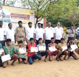 போதை பொருள் ஒழிப்பு விழிப்புணர்வு மினி மாரத்தான் போட்டி