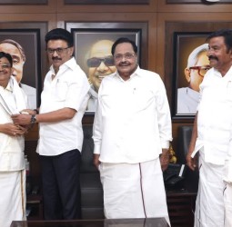 அதிமுக முன்னாள் மாநிலங்களவை உறுப்பினர் மைத்ரேயன் திமுகவில் இணைந்தார்