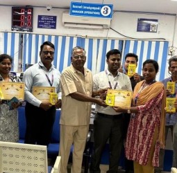 மஞ்சக்குப்பம் பாரத ஸ்டேட் பேங்க் கிளையில் திருக்குறள் விழிப்புணர்வு பயிற்சி