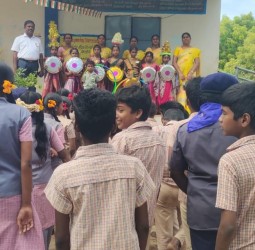 கடலோரப் பள்ளி சின்னப்பாலத்தில் 79 வது சுதந்திர தின விழா