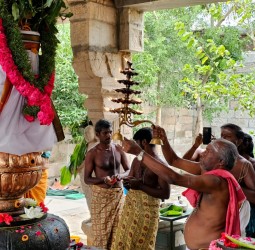 மணிமூர்த்தீஸ்வரம் உச்சிஷ்ட கணபதி கோயிலில் விநாயகர் சதுர்த்தி விழா