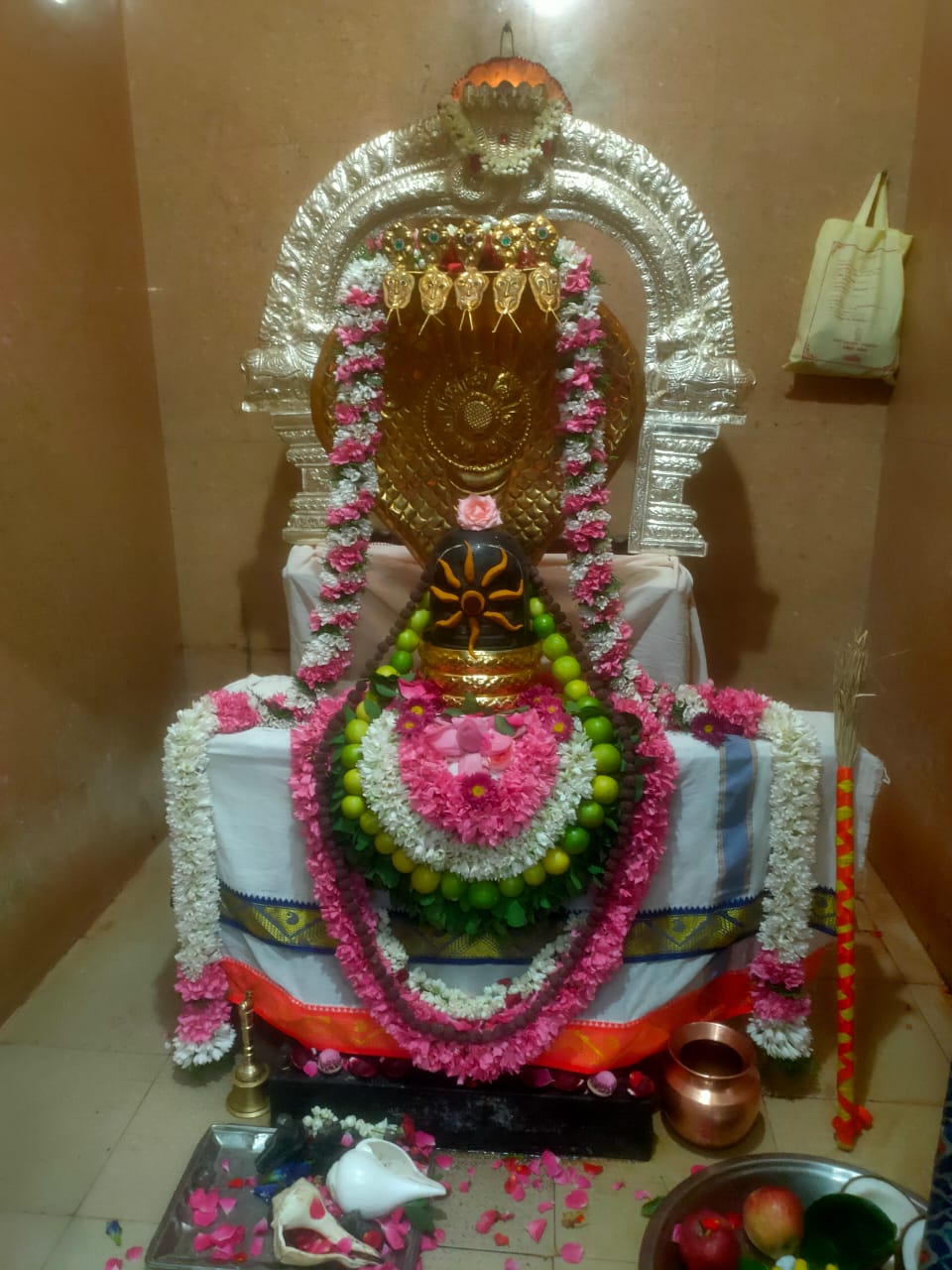 பிரதோஷ அலங்காரத்தில் அருள்பாலிக்கும் சர்வலிங்கேஸ்வரர்