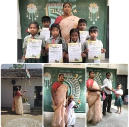மல்லபுரம் அரசு உதவி பெரும் தொடக்கப் பள்ளியில் சுதந்திர தின விழா
