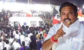 ஆம்புலன்ஸ் ஓட்டுநரை மிரட்டிய விவகாரம்! எடப்பாடி பழனிசாமி மீது காவல்துறையில் புகார்