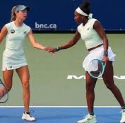 கனடா ஓபன் டென்னிஸ்: இரட்டையர் பிரிவு இறுதிப்போட்டிக்கு முன்னேறியது கோகோ காப் ஜோடி