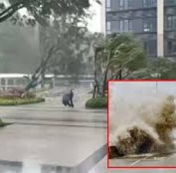 வியட்நாமை தாக்கிய கஜிகி புயல்; 3 லட்சம் பேர் பாதுகாப்பாக வெளியேற்றம்