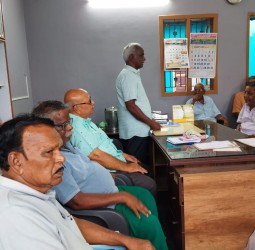 போளூர் தமிழ்நாடு அரசு அனைத்து துறை ஓய்வூதியர் சங்க வட்ட சிறப்பு செயற்குழு கூட்டம்.