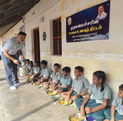 தமிழக முதல்வரின் காலை உணவு திட்டம்