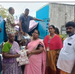 திண்டிவனம் 22 வது வார்டில் தாயுமானவர் திட்டம் தொடக்கம்