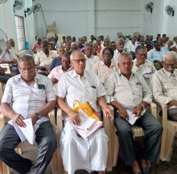 திருவண்ணாமலை மின்வாரிய ஓய்வு பெற்றோர் நல அமைப்பு 13 வது மாவட்ட மாநாடு
