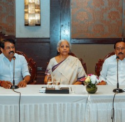 சென்னை ஐடிசி கிராண்ட் சோழா விடுதியில் நடந்த தமிழ்நாடு பாஜக நிர்வாகிகள் கூட்டம்