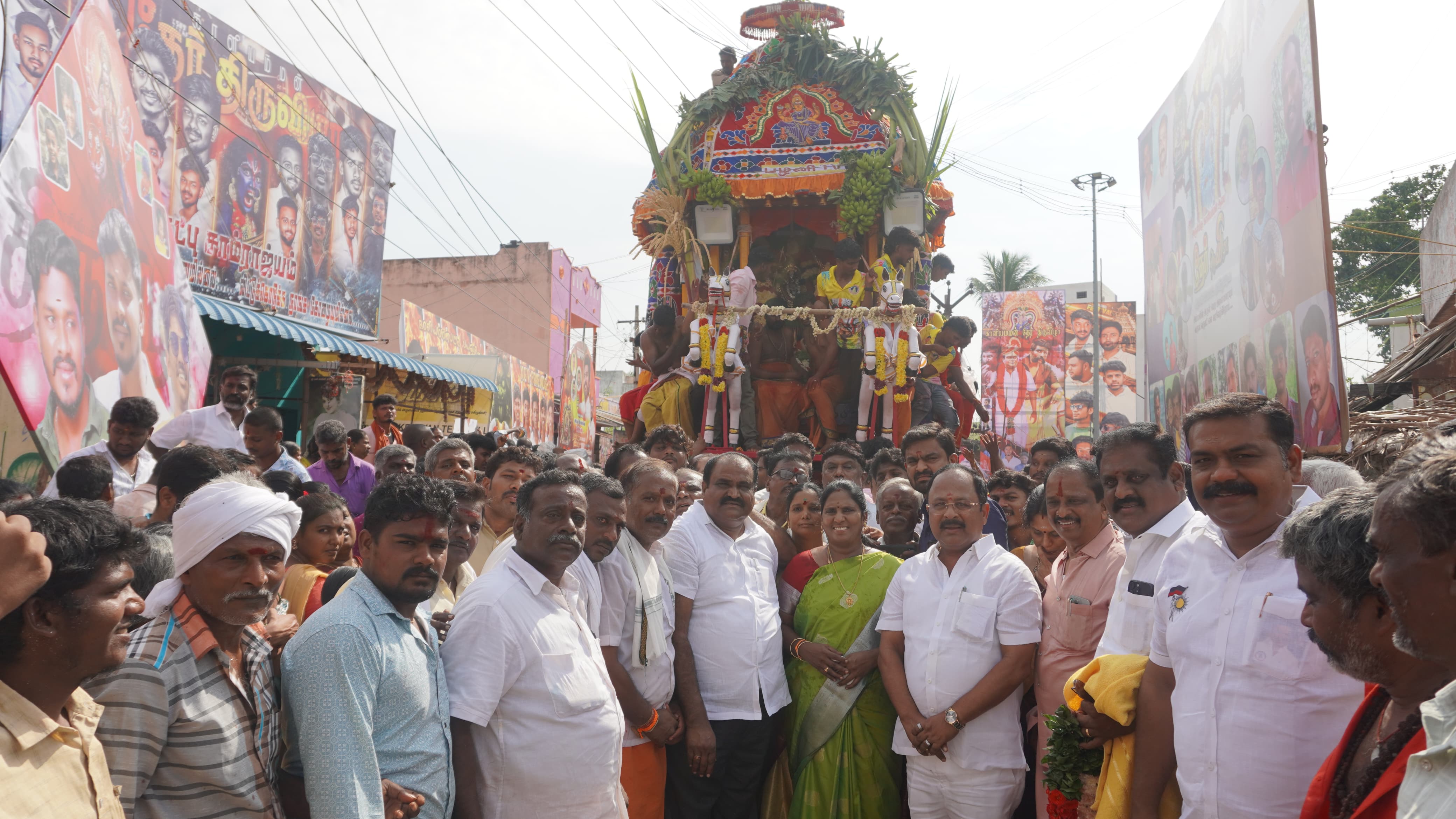 கொண்டசமுத்திரம் கிராமத்தில் ஸ்ரீ காளியம்மன் கோயில் தேரோட்டம்!