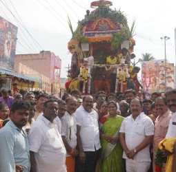 கொண்டசமுத்திரம் கிராமத்தில் ஸ்ரீ காளியம்மன் கோயில் தேரோட்டம்!