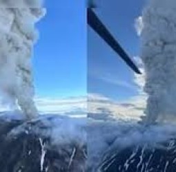 ரஷியாவில் 600 ஆண்டுகளுக்கு பிறகு வெடித்த எரிமலை