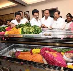 அமைச்சர் டிஆர் பி ராஜாவின் தாயாருமான ரேணுகா தேவி காலமானார்