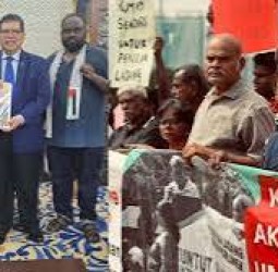 மலேசியா தோட்டத் தொழிலாளர்கள் பேரணி