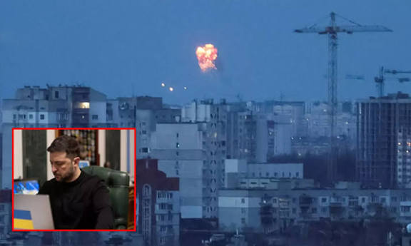 உக்ரைன் மீது ஆயிரத்திற்கும் மேற்பட்ட டிரோன் தாக்குதல்களை நடத்திய ரஷியா - ஜெலன்ஸ்கி குற்றச்சாட்டு