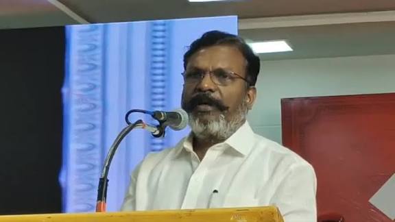 விஜய், சீமான் பேச்சு அதிா்ச்சி அளிக்கிறது: தொல்.திருமாவளவன்