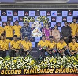 எச்ஐஎல்: தமிழ்நாடு டிராகன்ஸ் அணி அறிமுகம்