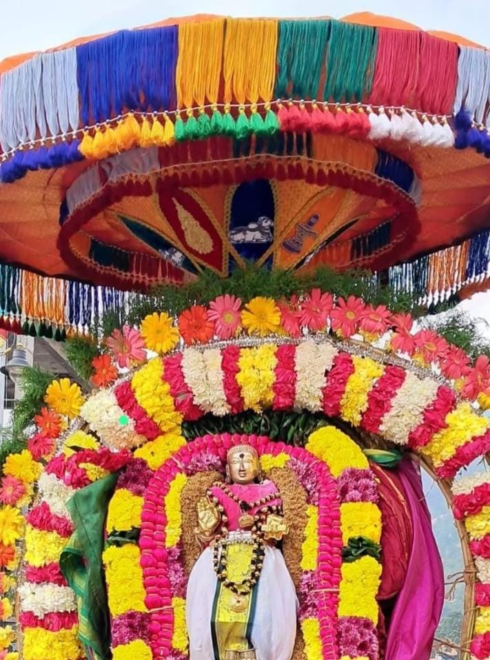 மாணிக்கவாசகர் இரண்டாம் நாள் காலை உற்சவம்...