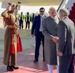 ஜோர்டான் சென்றடைந்தார் பிரதமர் மோடி