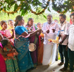 பூதிப்பட்டி நியாய விலை கட்டிடத்தை ஜிகே மணி எம்எல்ஏ திறந்து வைத்தார்