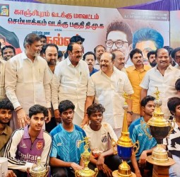 செம்பாக்கத்தில் நடந்த துணைமுதல்வர் உதயநிதி பிறந்த நாள் விழா