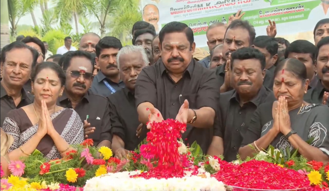 எம்ஜிஆர் 38வது நினைவு நாள்