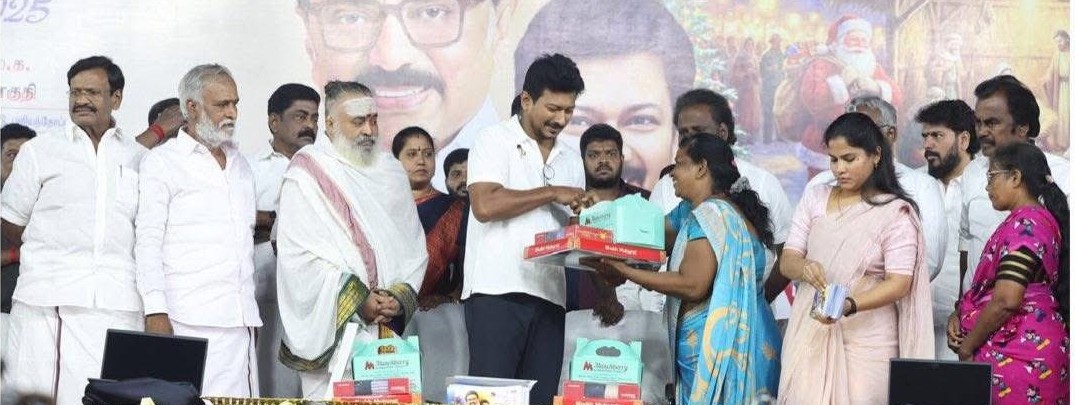 மேயர் பிரியா தலைமையில் நடந்த கிறிஸ்துமஸ் பெருவிழா