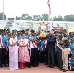 கோவை நேரு விளையாட்டு அரங்கில் கேம்ஃபோர்டு சர்வதேச பள்ளியின் 16-வது ஆண்டு விளையாட்டு விழா