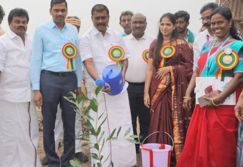 5025 மரக்கன்றுகள் நடுதல் தொடக்க விழா