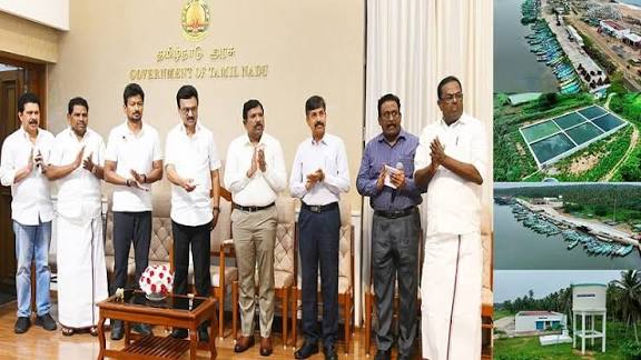 ரூ.99 கோடி செலவில் மேம்படுத்தப்பட்ட மீன்பிடி துறைமுகங்கள், மீன் இறங்குதளம், மீன் விதைப் பண்ணை: ஸ்டாலின் திறந்தார்