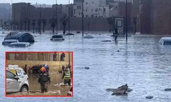 மொராக்கோ: திடீரென ஏற்பட்ட வெள்ளத்தில் சிக்கி 37 பேர் பலி