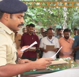 கன்னியாகுமரி மாவட்ட எஸ்.பி., ஸ்டாலின் தலைமையில் மனித உரிமைகள் உறுதிமொழி