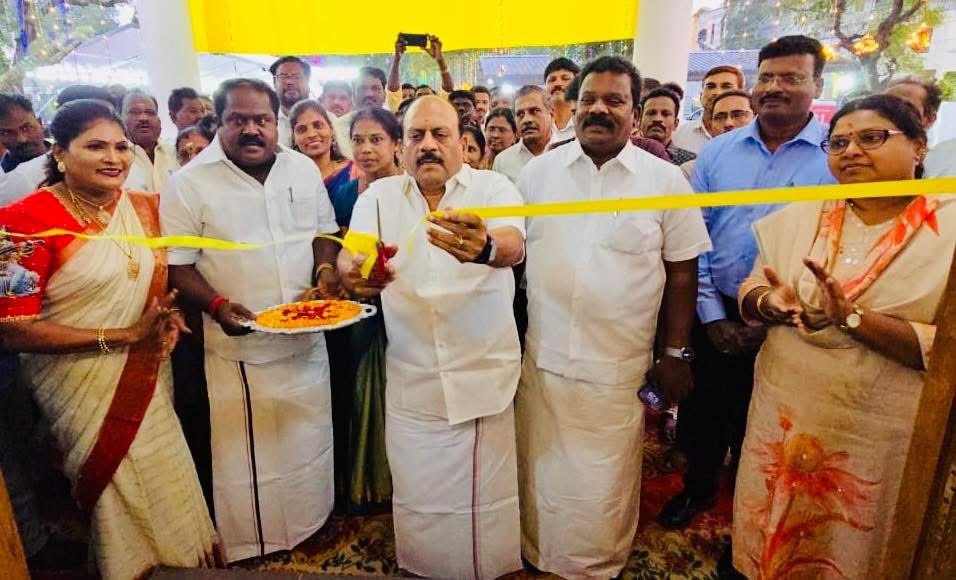 படப்பை வட்டார வளர்ச்சி அலுவலக வளாகத்தில் புதிதாக கட்டப்பட்டுள்ள வட்டார கல்வி அலுவலகம்